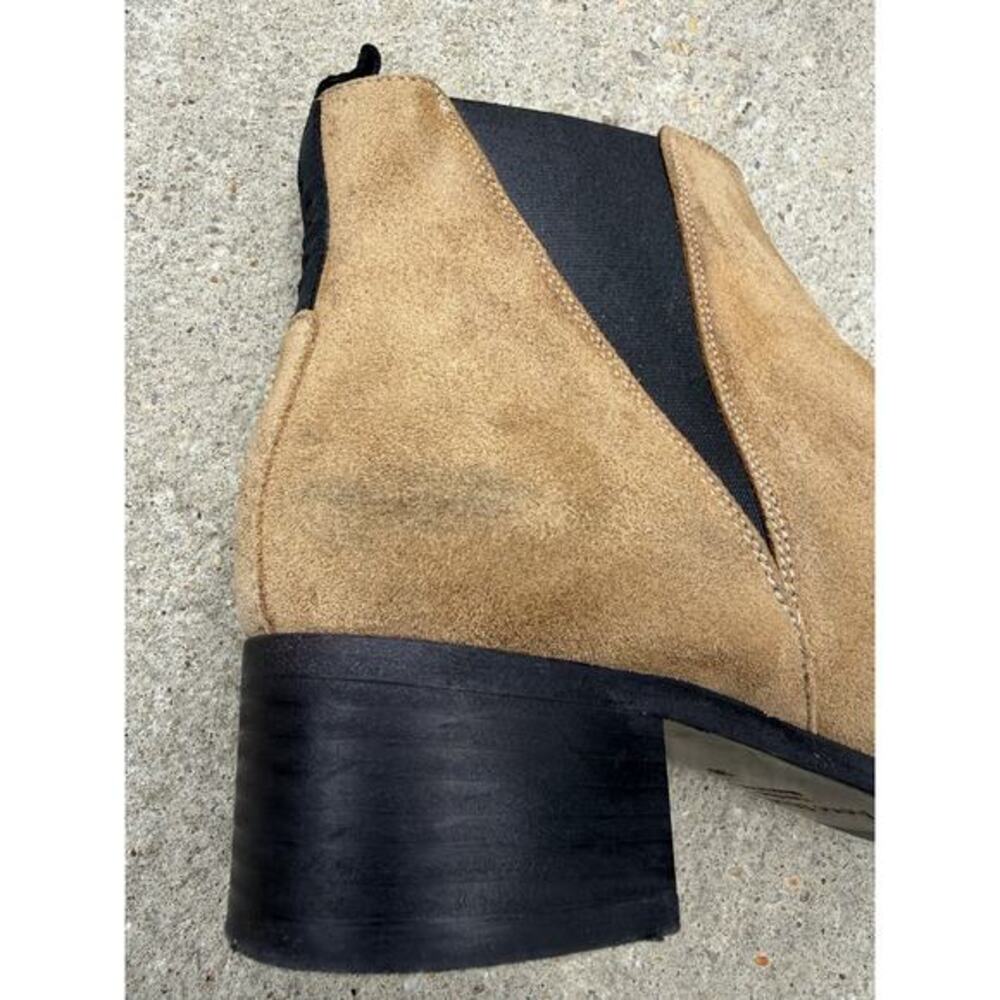 Acne Studios 7 | EU 38 Jensen Brown Suede Leather Ankle Chelsea Boot Pointed Toe - Picture 10 of 10